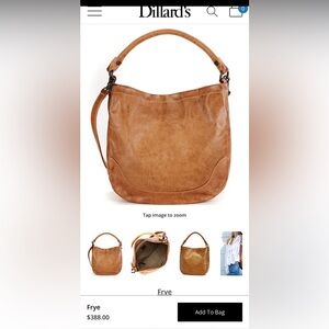 FRYE HOBO BAG PURSE